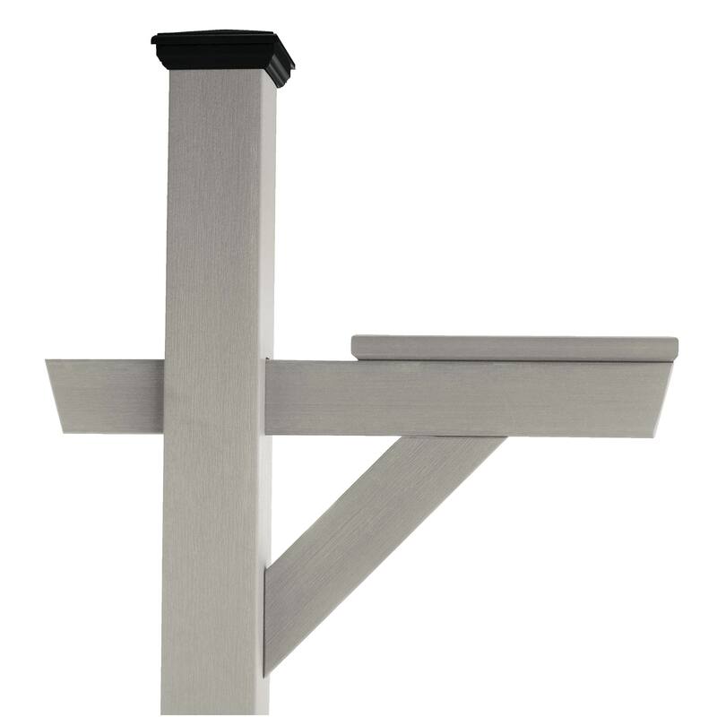 HIGHWOOD Eco-friendly Hazleton Mailbox Post