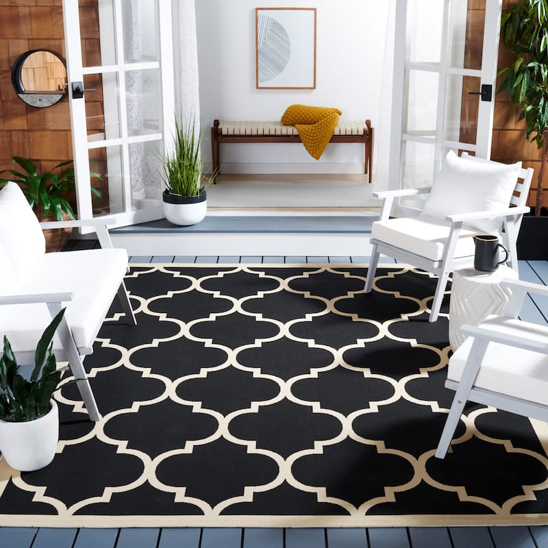 SAFAVIEH Courtyard Kathy Indoor/ Outdoor Waterproof Patio Backyard Rug