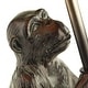 preview thumbnail 10 of 12, 21.75"H Intellectual Monkey Table Lamp - 11"L x 11"W x 21.75"H