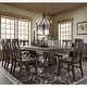 preview thumbnail 4 of 21, Rowyn Wood Extendable Dining Table or Dining Set by iNSPIRE Q Artisan 9 Piece Set