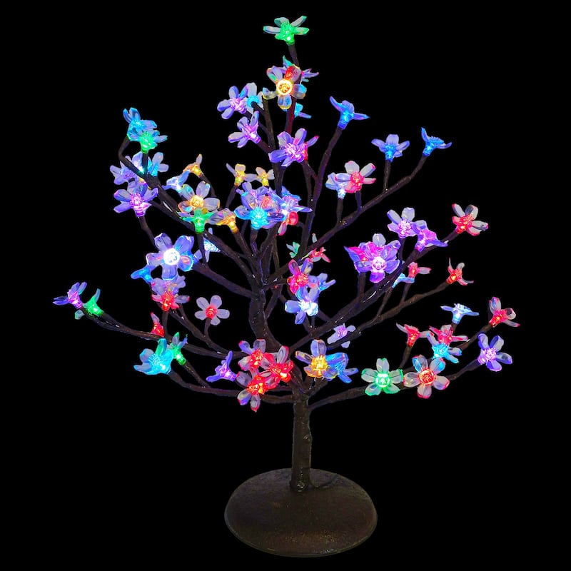 Dynamic RGBWW Cherry Blossom Table Top Tree 24 Inches