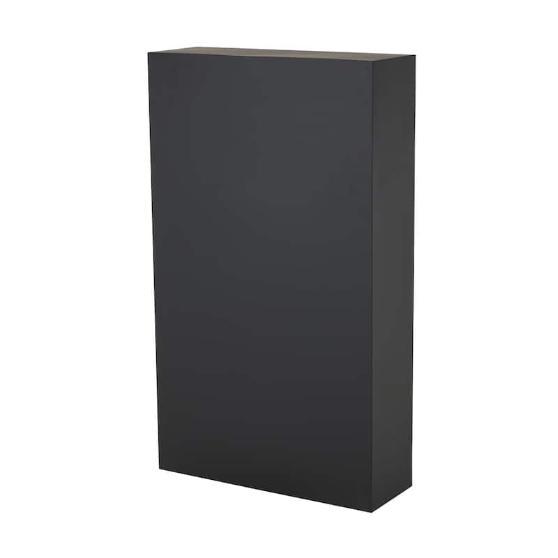 Metal Geometric 5 Shelf Shelving Unit - Black or Cream - Roche River Decor