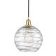 Option Clear Deco Swirl / Satin Gold