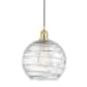 Option Clear Deco Swirl / Satin Gold