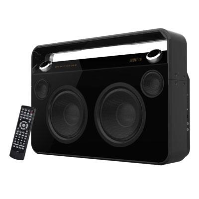 boombox style bluetooth speaker