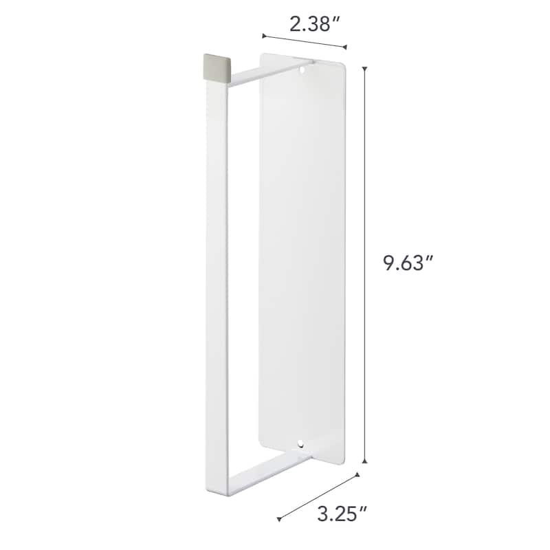 Yamazaki Home Magnetic Clothes Hanger Rack, Steel, Holds 6.05 lbs - L 3.35 x W 2.36 x H 10.24 inches