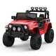 preview thumbnail 18 of 25, Kids Electric Ride On Truck Car with Parent Remote Control Red