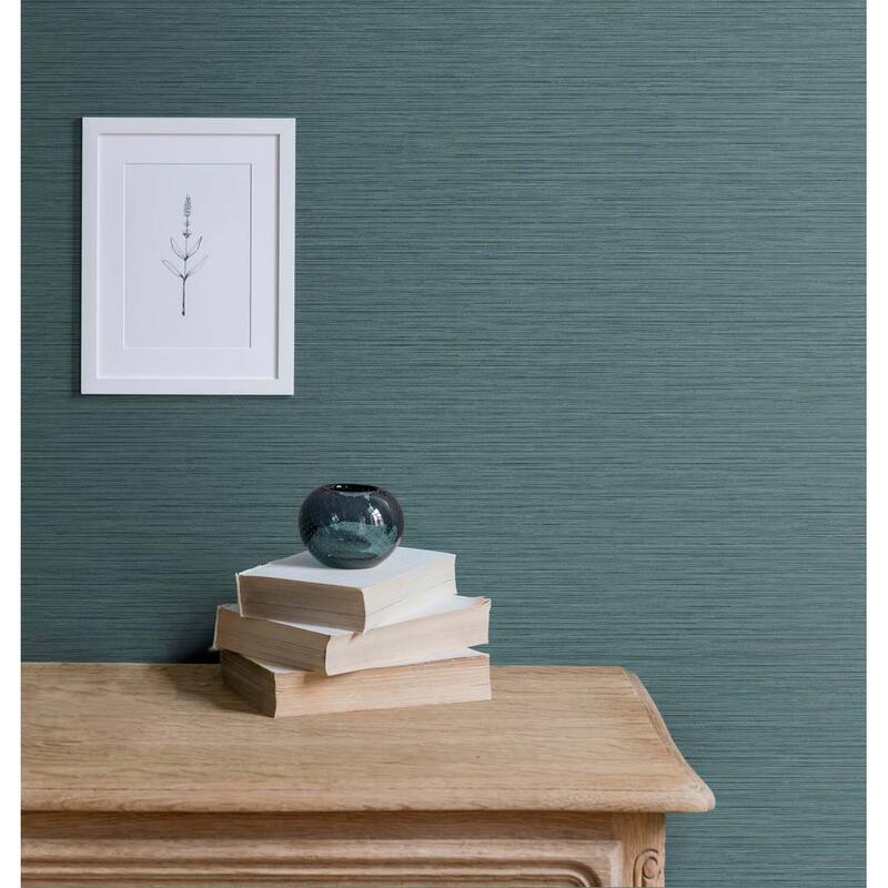 Seabrook Designs Silk Embossed Vinyl Unpasted Wallpaper