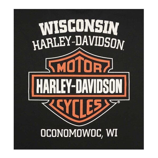 Harley-Davidson Men's Immortal #1 Skull Short Sleeve Crew-Neck Cotton T-Shirt