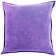 Harrell Solid Velvet 22-inch Feather Down or Poly Filled Throw Pillow