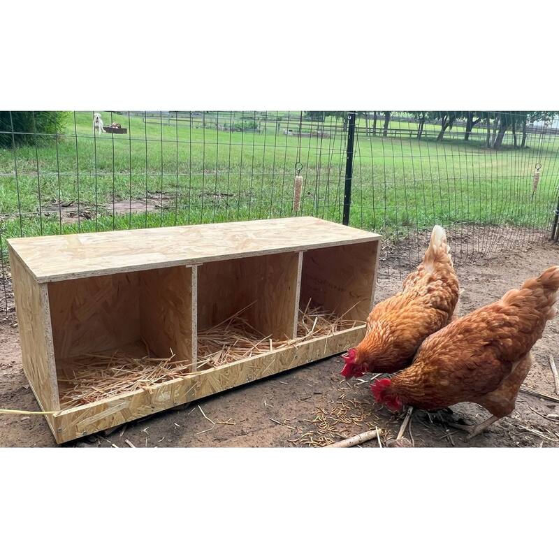 Zylina Best Rest Triple Nesting Box - N/A - 35x13x13
