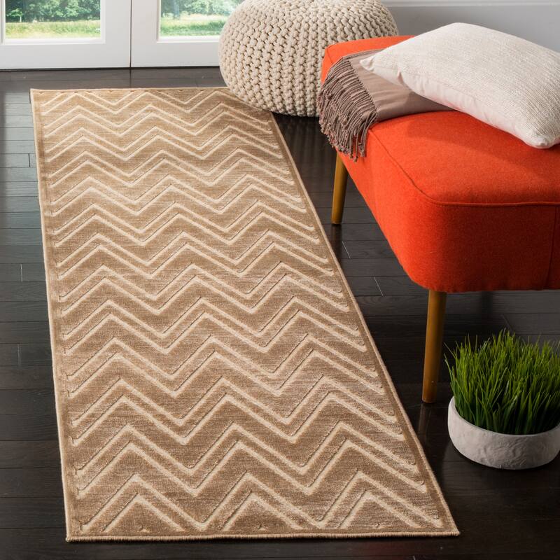 SAFAVIEH Paradise Trees Modern Viscose Rug