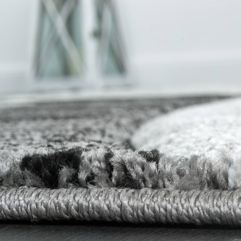 Modern Area Rug for Living Room Abstract Design