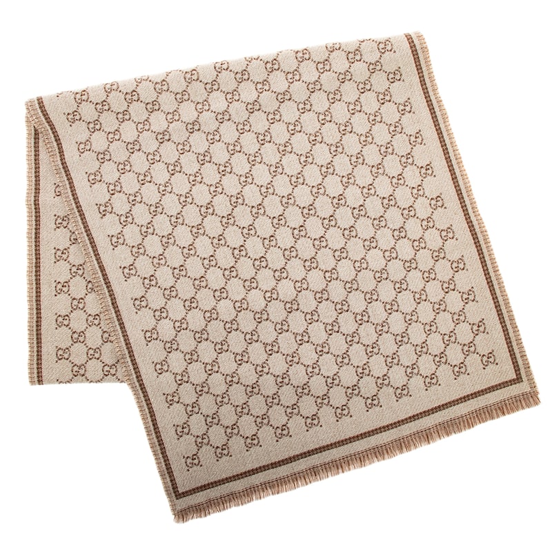 Gucci GG Wool Scarf