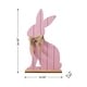 preview thumbnail 10 of 50, Glitzhome Easter Wooden Bunny Porch Decor Standing Rabbit Sign Decoration