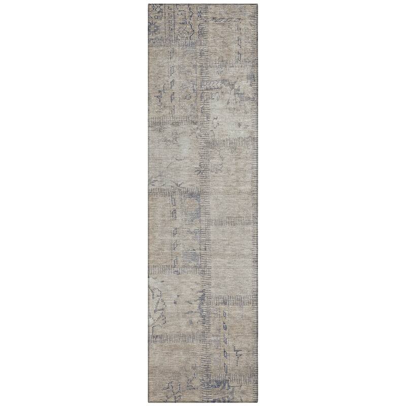Machine Washable Indoor/ Outdoor Chantille Boho Traditional Rug