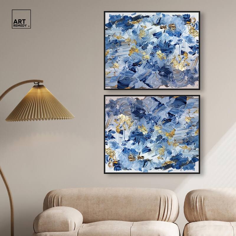 Lounging Panther Canvas by Art Remedy