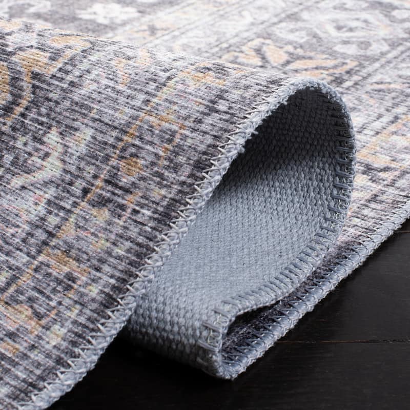 SAFAVIEH Serapi Machine Washable Zelda Shabby Chic Distressed Rug