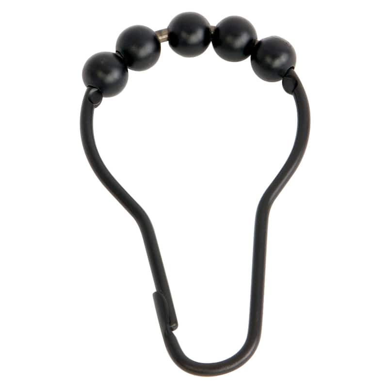 Kingston Brass Edenscape Roller Ball Shower Curtain Rings (12 pcs/set) - Oil Rubbed Bronze