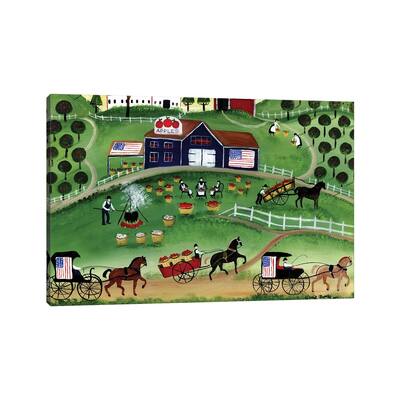 iCanvas "American Apple Farm" by Cheryl Bartley Canvas Print