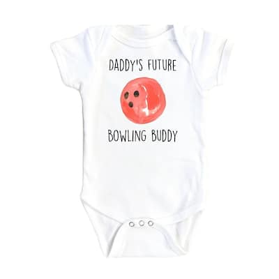 Bowling Daddy - Baby Boy Girl Clothes Infant Bodysuit Funny Cute Newborn