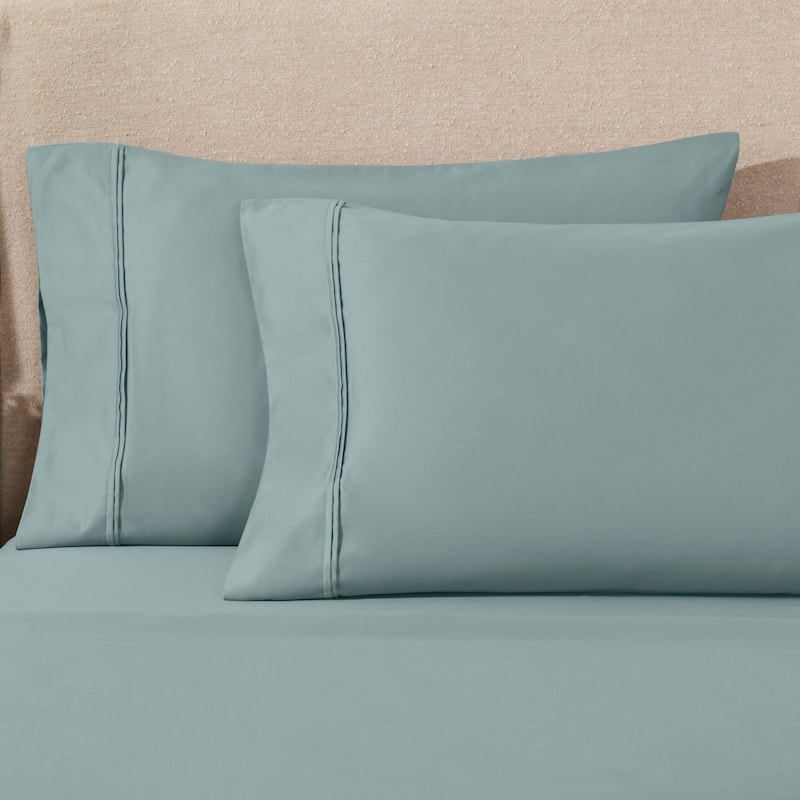 Blue Nile Mills 1200 Thread Count Egyptian Cotton Deep Pocket Sheet Set
