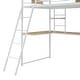 preview thumbnail 19 of 18, Twin Size Loft bed with L-shape Desk and Wardrobe