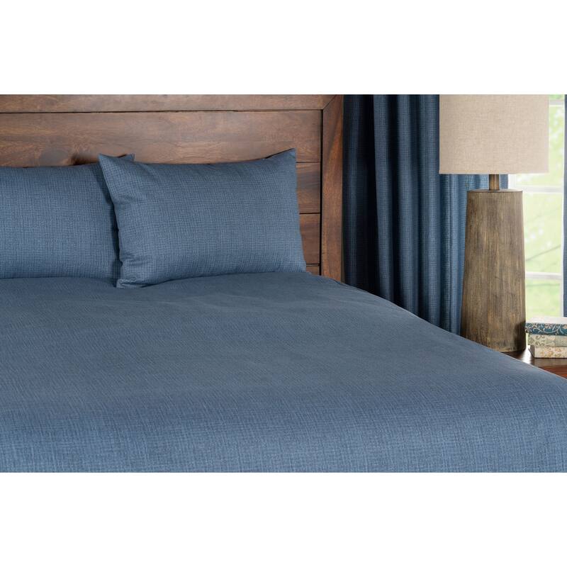 Overall Denim-Style Duvet & Insert Set
