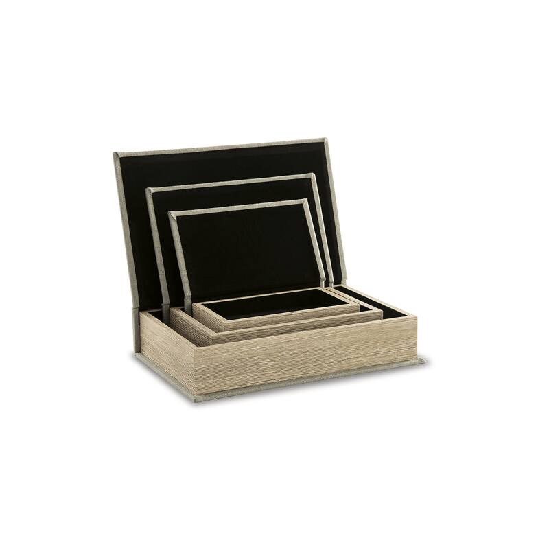 Signature Design by Ashley Jolina Box Set (Set of 3) - 13"W x 8.7"D x 2.8"H