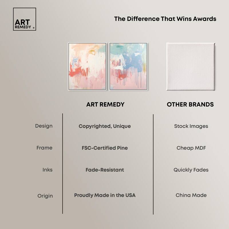 Breath of Colors Canvas Set of 2 by Art Remedy