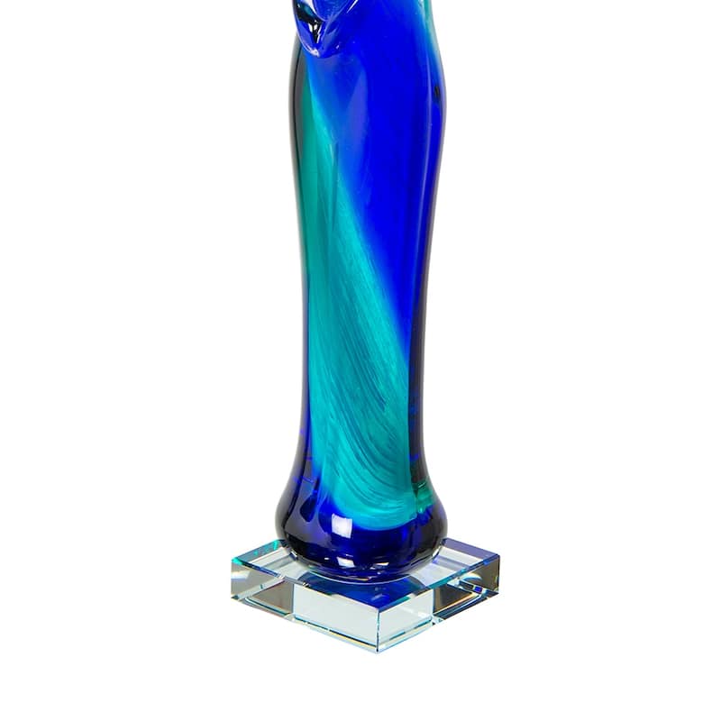 Eternal Embrace Handcrafted Art Glass Sculpture On Sale Bed Bath