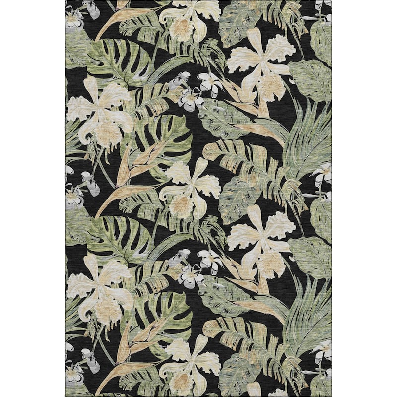 Premium Washable Super Soft Tropical Paradise Mayfield Rug