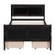 preview thumbnail 95 of 158, (Twin/Full/Queen)Curved Legs Design Platform Bed Frame with 4 Drawers