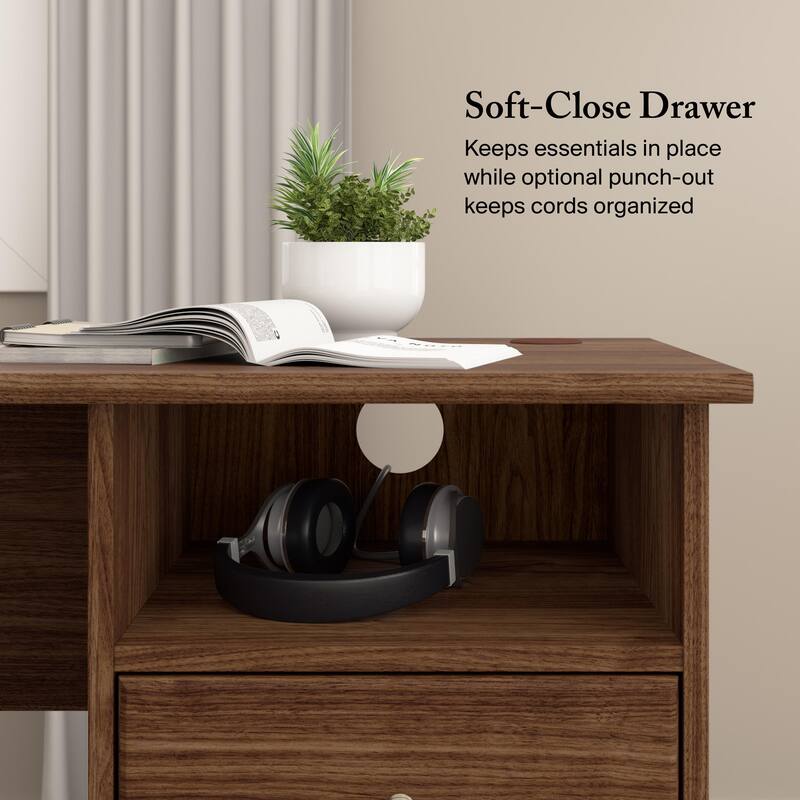 Cabot 60W L Shaped Computer Desk with Storage by Bush Furniture