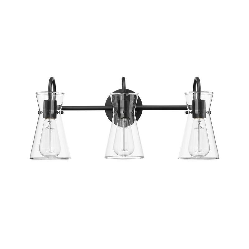 Millennium Lighting 21003 Camellia 3 Light 22" Wide Vanity Light - Matte Black