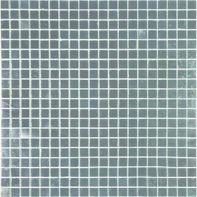 Apollo tile 12" x 12" Altin Glossy Silver Glass Tile (18.69 sq ft/case) - 20 Pack