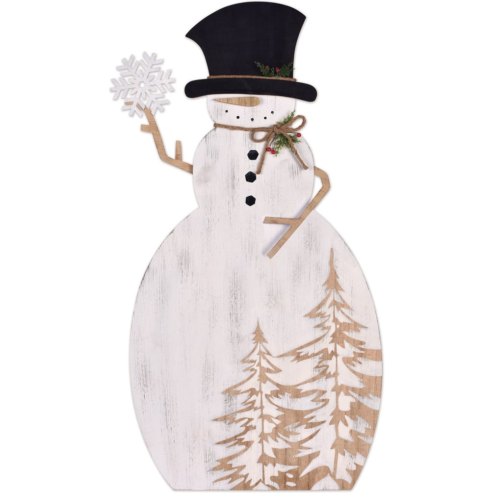 Snowman Porch Sitter 36"