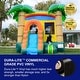 preview thumbnail 4 of 4, HeroKiddo Tropical Breeze Commercial Grade Inflatable Bounce House & Water Slide Combo for Kids - No Blower Included, Outdoor
