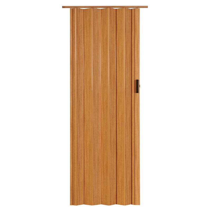 Towne Collection Bedford Golden Oak PVC 36-inch Folding Door