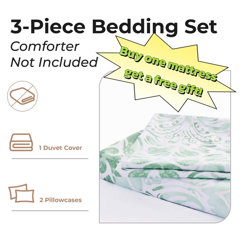 12in Supportive Innerspring Mattress with Gel Memory Foam and CertiPUR US Certified