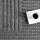 preview thumbnail 11 of 26, Nuloom Dorene Contemporary High-Low Striped Wool Area Rug