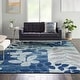 preview thumbnail 7 of 37, Nourison Tranquil Floral Leaves Area Rug 8' 10" x 11' 10" - Blue/Multi - Rectangle