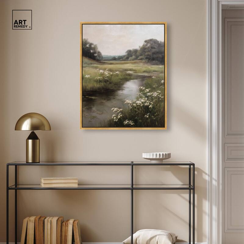 Quiet Waters Canvas by Art Remedy