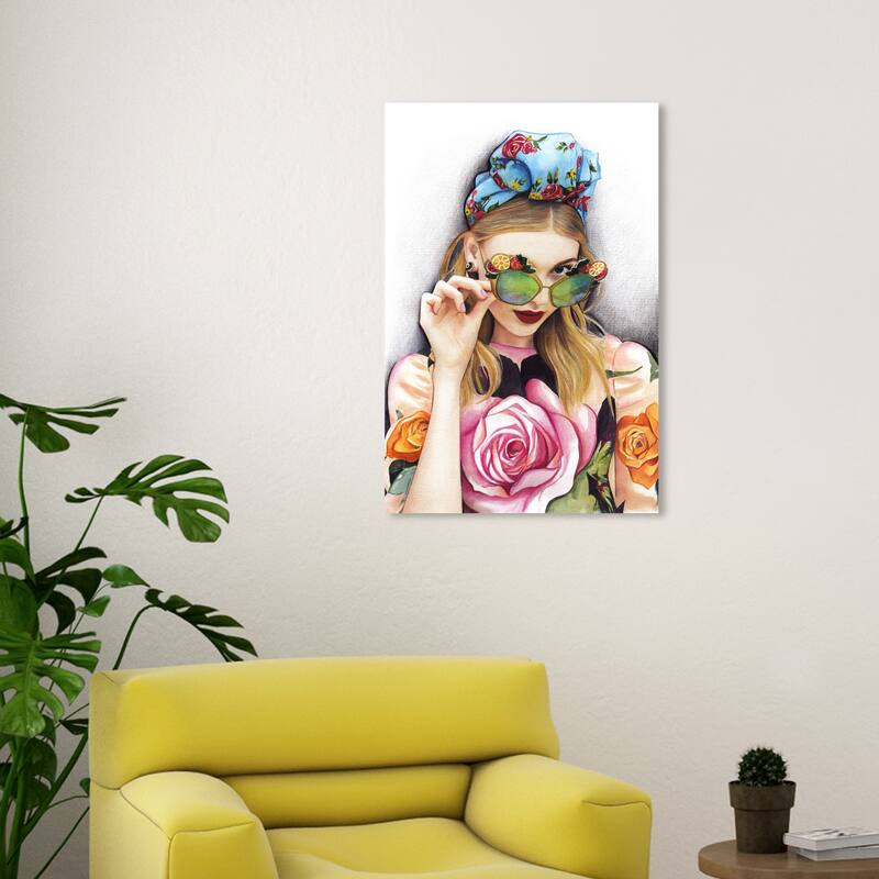 Wynwood Studio Canvas Fashion and Glam Dolce Colors White and Cream White Glam Wall Art Canvas Print - 30 x 20