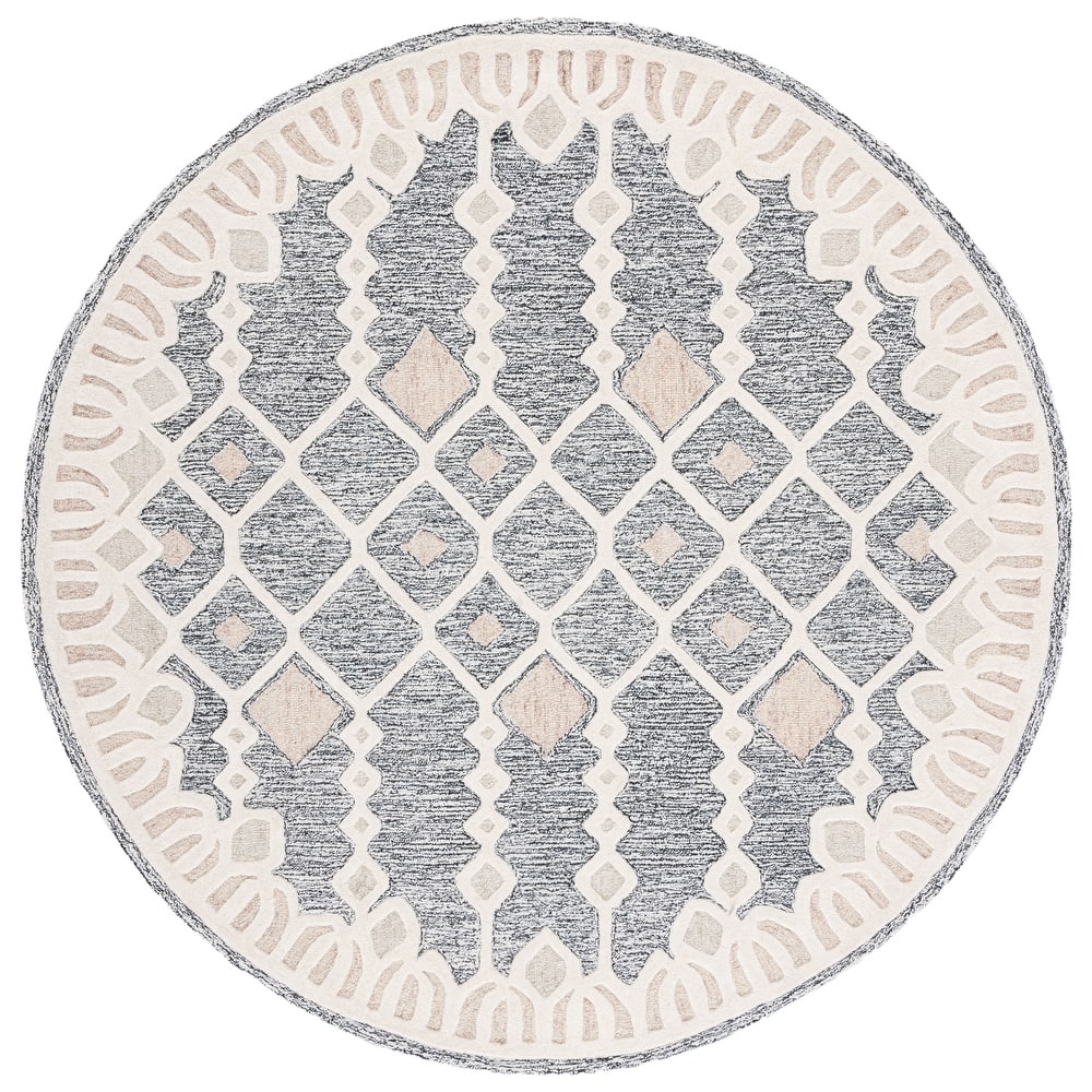 SAFAVIEH Handmade Artistry Bensu Moroccan Boho Wool Rug