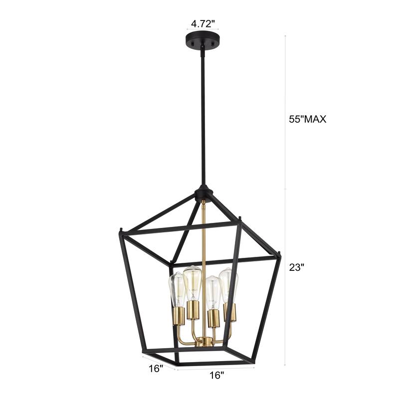 4-light Hanging Pendant