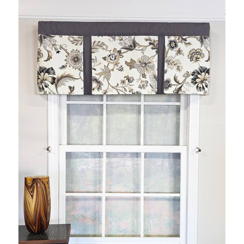 RLF Home Zanzibar Pleated Valance