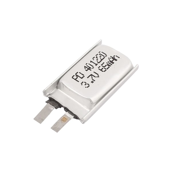 DC 3.7V 66mAh Rechargable Lithium Battery Pack for Portable Device