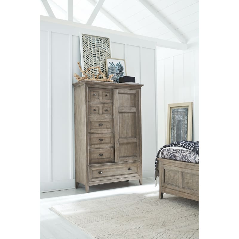 Magnussen Home Paxton Place Dovetail Grey Door Chest