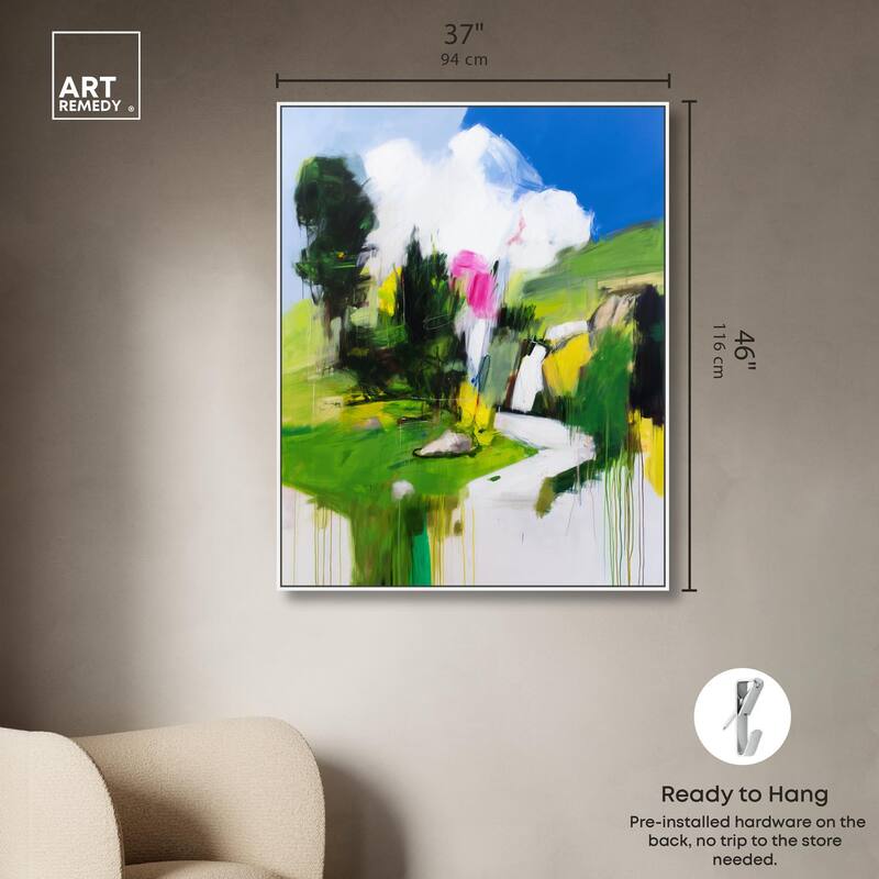 Swiss Fields Canvas by Art Remedy
